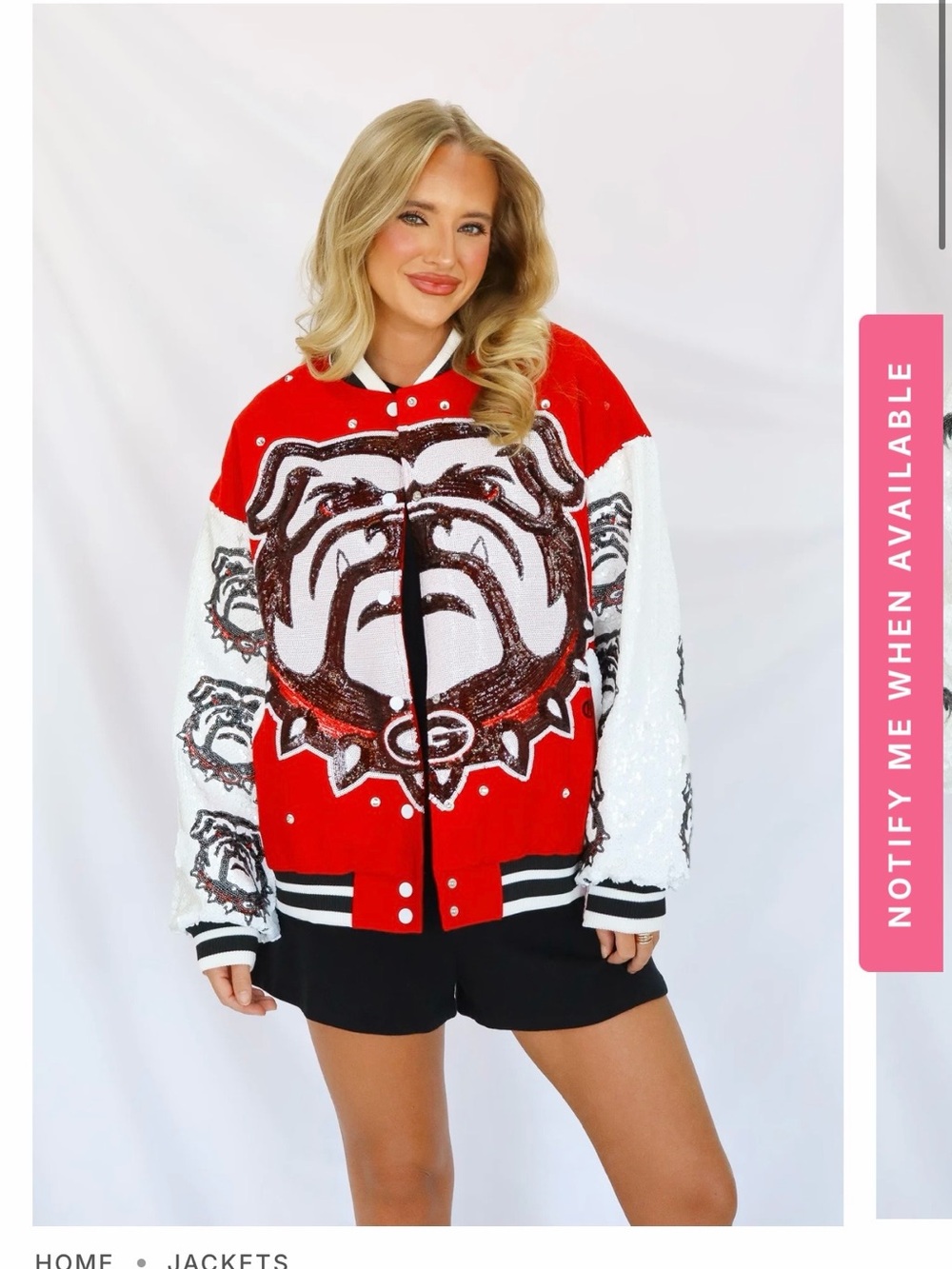 UGA Bomber Jacket